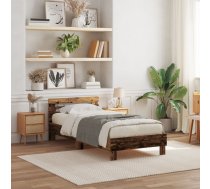 Gulta Ar Apgaismojumu Led Vecs Koka 75x190 Cm Koks Inżynieryjne