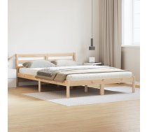 Vidaxl Gulta Z Wezgłowiem 140x210 Cm Z Litego Koka Sosnowego