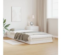 Vidaxl Gulta Rāmja 80x220 Cm Z Litego Koka Sosnowego