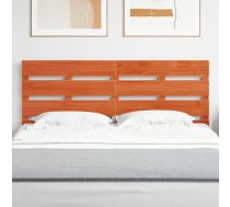 Vidaxl Gultas Galvgalis Brūns Vasks 160 Cm Z Litego Koka Sosnowego