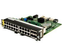 HPE Aruba Networking CX 5420 20p 10M/100M/1G Class4 PoE 4p SFP+ 1G/10G LRM Module - Switch - L3 - managed - 20 x 10/100/1000 (PoE Class 4) + 4 x 1 Gigabit / 10 Gigabit SFP+ - Luftstrom von vorne nach hinten - Plugin-Modul - PoE Class 4