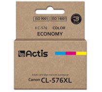 Actis Kc-576 Tuša (saderīgs Canon Cl-576xl| Supreme| 15 Ml| Krāsa: Debeszils, Dzeltens, Sarkans.