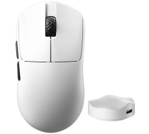 Pele Scyrox V6 Bezvadu Pele Spēļu, 8.000 Hz, 8k Dongle - Kailh Optical Switches, Balts