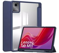Futlāris Planšetdatora 4kom.pl Futlāris Crystal Case Do Lenovo Tab M11 10.95 11 Tb330fu Tb330xu Tb331fc, Tumši Zils