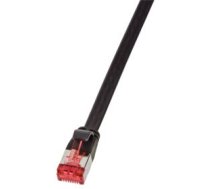 Logilink Patchcord Plakans U/ftp Cat6, 2m, Melns (cf2053s)