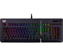 Tastatūra Thermaltake Level 20 Rgb Black Green (kb-lvt-rgbrus-01)