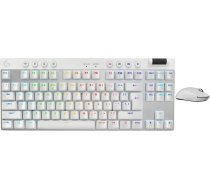 Tastatūra Logitech Pro X Tkl Lightspeed Gx Brown (920-012148) + G Pro X Superlight 2 (910-006638)