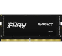 Atmiņa Portatīvajam Datoram Kingston Fury Impact, Sodimm, Ddr5, 32 Gb, 4800 Mhz, Cl38 (kf548s38ib-32 )