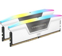 Atmiņa Corsair Vengeance Rgb, Ddr5, 32 Gb, 5200mhz, Cl40 (cmh32gx5m2b5200c40w)