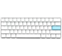 Tastatūra Ducky One 2 Pro Mini White Edition Gaming Tastatūra Rgb Led - Kailh Brown (us)