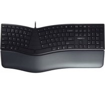 Tastatūra Cherry Cherry Kc 4500 Ergo Tastatūra Usb Azerty Francuski Melns
