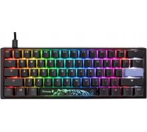 Tastatūra Ducky Ducky One 3 Classic Black/white Mini Gaming Tastatur, Rgb Led - Mx-speed-silver (us)