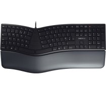 Tastatūra Cherry Cherry Kc 4500 Ergo Tastatūra Usb Qwerty British English Melns