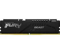 Atmiņa Kingston Fury Beast, Ddr5, 8 Gb, 5600mhz, Cl36 (kf556c36bbe-8)