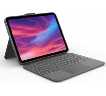 Logitech Logitech Combo Touch - Tastatur und Foliohulle - mit Trackpad - hintergrundbeleuchtet - Apple Smart connector - QWERTY - Spanisch - Oxford Gray - fur Apple 10.2-inch iPad Wi-Fi, 10.5-inch iPad Pro Wi-Fi, 10.9-inch iPad Wi-Fi, iPad Air Wi-Fi