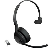 Klausule Jabra Evolve2 55 Komplekts Austiņu Bezvadu Savilcējs Uz Galvas Biuro/centrs Telefona Bluetooth Melns