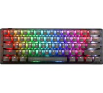 Tastatūra Ducky Ducky One 3 Aura Black Mini Gaming Tastatur, Rgb Led - Mx-silent-red (us)