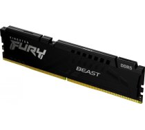 Atmiņa Kingston Fury Beast, Ddr5, 16 Gb, 6000mhz, Cl30 (kf560c30bbe-16)