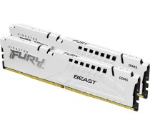 Atmiņa Kingston Fury Beast, Ddr5, 32 Gb, 6400mhz, Cl32 (kf564c32bwek2-32)