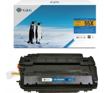 Toneris G&g G&g Saderīgs Toneris Z Hp Ce255x, Canon Crg724, Nt-ph255xc, Hp 55x, Black, 12500s