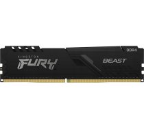 Atmiņa Kingston Fury Beast, Ddr5, 8 Gb, 6000mhz, Cl30 (kf560c30bbe-8)