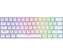 Tastatūra Savio Whiteout X2 Outemu Red (savgk-whiteout X2 Red)