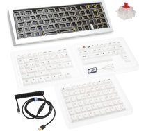 Tastatūra Ducky Ducky Outlaw 65 Gaming-keyboard, Barebone - Silver (iso)