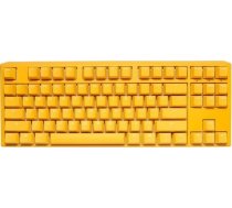 Tastatūra Ducky Ducky One 3 Yellow Tkl Gaming Keyboard, Rgb Led - Mx-clear (us)