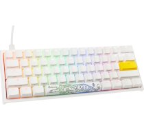 Tastatūra Ducky Ducky One 2 Pro Mini White Edition Gaming Tastatur, Rgb Led - Cherry Blue (us)