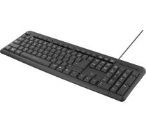 Tastatūra Deltaco Klaviatūra, 104 Klavišai, Litewski Sistēma, Usb, Plāns Design Melns / Tb-58-lt