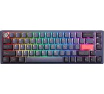Tastatūra Ducky One 3 Cosmic Blue Sf Gaming Tastatūra Rgb Led - Mx-ergo-clear