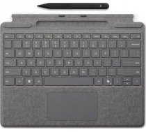 Portatīvais dators Microsoft Ms Surface Pro8/9 Tc + Pen Bnundle With Copilot Button Platinium Eng Intl