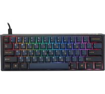 Tastatūra Ducky Ducky One 3 Pro Mini Nazca Line Gaming Tastatur, Mechanisch, 8.000 Hz, Hot Swap, Rgb - Cherry Mx2a Speed Silver, Ansi (us)