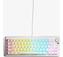 Tastatūra Glorious Glorious Gmmk 3 65 % Custom Gaming-tastatur - Pre-built, Ansi (us), Fox Switches, Balts