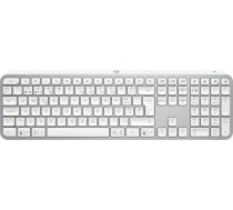 Tastatūra Logitech Mx Keys S Tastatūra Universālās Rf Wireless + Bluetooth Portugalski Aluminium Balts