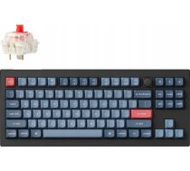 Keychron - V3 Max Qmk/via Wireless Custom Mechanical Keyboard - Tastatūra Mehāniskā Fully Assembled Knob Red