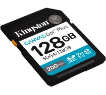 Karte Kingston Canvas Go! Plus (gen4) Sdxc 128 Gb Class 10 Uhs-i/u3 V30 (sdg4/128gb)