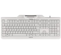 Cherry Kc 1000 Sc Corded Ch-layout balts/pelēks Smartcard