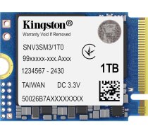 Disks Ssd Kingston Nv3 1tb M.2 2230 Pci-e X4 Gen4 Nvme (snv3sm3/1t0)