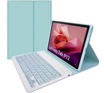 Futlāris Ar Tastatūru Bluetooth Do Lenovo Tab P12 Tb-370 (debeszils)