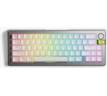 Glorious Gaming Gmmk 3 Pro He 65% Prebuilt Wireless Tastatūra Rf Wireless Qwerty Us English Sudraba