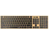 Tastatūra Genius Genius Tastatūra Slimstar 7250bt, Membranowa, Bezvadu, Bēšs-melns