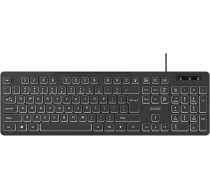 Savio Kb-04 Tastatūra Māja/biuro Usb Qwerty Uk Międzynarodowy Melns