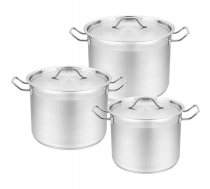Maestro Komplekts Katlu Garnki Liels Gastro 6-ele 12l / 15l / 18l Maestro Mr-3518