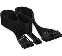 Corsair Premium Sleeved 24-pin-atx-kabelis Gen 5 Do Zasilacza Tips-5 Melns