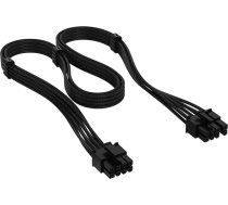 Corsair Kabelis Type 4 Pcie Power Connector 8-pin (6+2) 650mm Indywidualnie Owinięty Melns