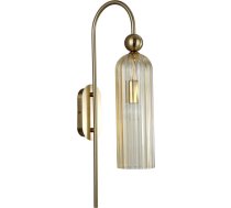 Sienas Lampa Light Prestige Bursztynowy Sienas Lampa Piega Podłużna Stikla Lampa Nad Spogulis