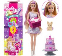 Mattel Barbie Party Unboxed doll from the series: Birthday + chihuahua dog ZA6065