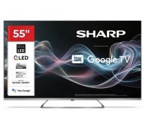 Televizors Sharp 4k Ultra Hd Qled Miniled Tv | 55jp7265e | 55 | Google Tv | Uhd