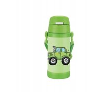 Maestro Krūze Termiskā Bērniem Bērnu Ar Salmiņu 350ml Automašīna Maestro Mr-1640-35-b
